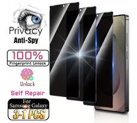 Pellicola Autoriparante privacy per Samsung Galaxy S25 Ultra S24 S23 S22 S20 plu