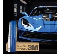 Pellicola avvolgente 3M serie 2080 pellicola avvolgente auto 30x152 cm G47 bl...