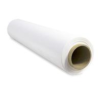 Pellicola bianca per imballaggio, film, carta film, rotolo di plastica protettiva per mobili, scatole trasloco, plastica copritutto, 50 x 300 m, estensibile - SIDI (1 pezzo, bianco)