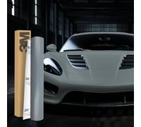 Pellicola car wrapping autoadesiva 3M 2080, 30 x 152 cm, per auto, moto, barca, pellicola protettiva 3D con canali d'aria per wrapping (S51 Satin Battleship Gray)