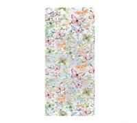 Pellicola colorata a farfalla con effetto 3D per protezione UV e privacy, design statico per una facile installazione sul vetro, 43 x 100/200 cm (43 x 200 cm)