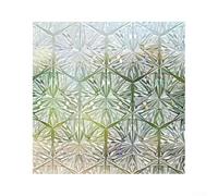 Pellicola decorativa per vetro incentrata sulla privacy che riduce al minimo l'esposizione diretta al sole consentendo alla luce ambientale attraverso gli spazi interni (60 cm x 100 cm)