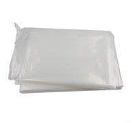 Pellicola di plastica trasparente in polietilene per serre, resistente ai raggi UV, per tunnel da giardino, protezione dal freddo contro gli uccelli dal gelo, foglio trasparente spesso 0,04 mm (3 x 6