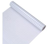 Pellicola di Trasferimento in Vinile, 12"x 19,7 Piedi (30 cm*6 m) Nastro Trasferimento in Vinile con Griglia Trasparente, Carta Adesiva Trasparente Transfer Paper per Decalcomanie, Insegne, Finestre