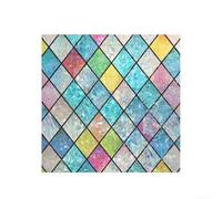 Pellicola diamantata arcobaleno resistente ai raggi UV per finestre, supporta penetrazione della luce e ostruzione della vista esterna (60 cm x 1 m)