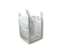 Pellicola dm Big Bag 90 x 90 x 110 cm, 5 pezzi I SWL 1.000 kg, robusto sacco per rifiuti da giardino con passanti di sollevamento, Big Pack per rifiuti da giardino e detriti da costruzione, stabile e