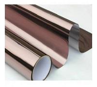 PELLICOLA EFFETTO SPECCHIATO PER FINESTRE E VETRATE COLORE ARGENTO/BRONZO (76cm x 300cm)