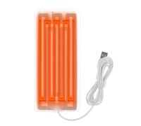 Pellicola elettrica USB per abbigliamento - Pad elettrico ricaricabile con riscaldamento rapido - usura fredda per cintura, abbigliamento, biancheria intima, addome, solette riscaldanti, guanti