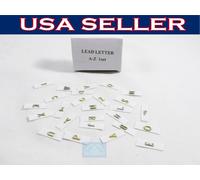 Pellicola Evidenziatore X Raggio Inglese Lettera Set a-Z RAYXMED USA