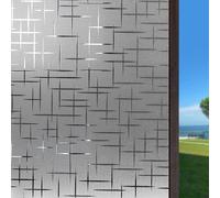 Pellicola Finestre Non Adesivo 115 x 320 cm per Decorazione e La Tutela Della Vita Privata Pellicola per Vetri Finestre Opaca per Camere da Letto, Cucine, Soggiorni, Doji