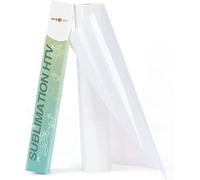 Pellicola flessibile trasparente per sublimazione, HTVRONT 30,5 x 152,4 cm, opaca, per tessuti di cotone chiari