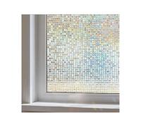 Pellicola for la privacy delle finestre a mosaico 3D, arcobaleno, adesiva statica, in plastica, decalcomania, for porte in vetro, isolamento, protezione UV(40cmx200cm)
