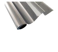 Pellicola For Vetri For La Privacy, Riflettente A Specchio, For, For Monodirezionale, Controllo Del Calore, Adesivi In vetro Anti UV For Casa E Ufficio(Silver,50x400cm)