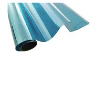 Pellicola For Vetri For La Privacy, Riflettente A Specchio, For, For Monodirezionale, Controllo Del Calore, Adesivi In vetro Anti UV For Casa E Ufficio(Blue,40x200cm)