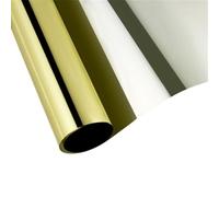Pellicola for vetri unidirezionale in PVC | Multicolore, 40 o 50 cm x 100-500 cm, Privacy unidirezionale, Controllo del calore, Riduzione dell'abbagliamento(E,40x500 cm)