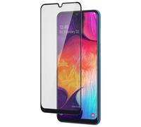 Pellicola protettiva in vetro temperato nero Avizar per Samsung Galaxy A30s