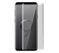 Pellicola protettiva in vetro temperato Avizar 5D con bordi curvi per Samsung Galaxy S9