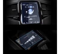 Pellicola GPS Navi Compatibile Con Volvo Per XC40 Per XC60 Per XC90 2016-2021 GPS Per Auto Protezione Dello Schermo Navigazione Pellicola Posteriore Clima Schermo HD(For GPS and Climate)