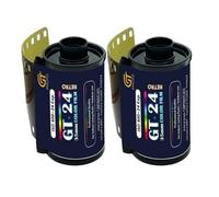 GT PHOTO Pellicola colorata GT24FILM 35 mm - Set di 2 pellicole a 24 pose, ideale per fotografia, sviluppo e stampa di qualità