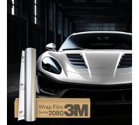 Pellicola Imbottitura 3M Serie 2080 Per Auto 30x152cm S120 Alluminio Bianco