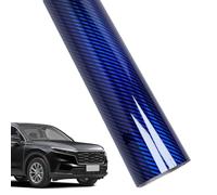 Pellicola in fibra di carbonio per auto: adesivo per veicoli, elegante | Pellicola ad alta resistenza, pellicola interna durevole | Striscia di copertura premium, strato protettivo decorativo | Design
