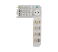 Pellicola in silicone per tastiera Totalstation TS02 NiK N2 N5 per k2 LCD | Materiale in silicone, protegge lo schermo LCD, compatibile con TS02, TS06, TS15, GM52, IM52, ideale per la manutenzione fai