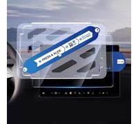 Pellicola in vetro con cornice posizionamento per 3 Y Juniper Pellicola salvaschermo Center Control Protezioni Pellicola Defender