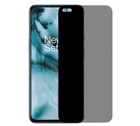 Pellicola in vetro temperato anti-spia con stampa serigrafica compatibile con OnePlus Nord, protezione