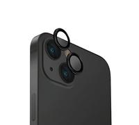 Pellicola in vetro temperato per iPhone 15 UNIQ Optix per obiettivo con applicat