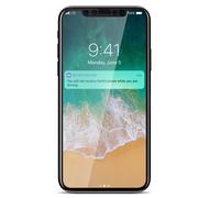 Pellicola iPhone X / XS Vetro temperato Ultra resistente 3D effect - Bordi neri