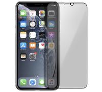 Pellicola iPhone XR Vetro Temperato Smussato Anti-spia Bordo Nero