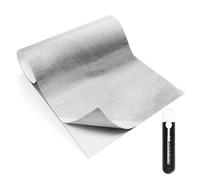 Pellicola isolante In Alluminio 60 x 200 cm Pellicole Alta Temperatura Adesivo