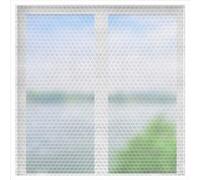 Pellicola Isolante per Finestre, 1.2x1.8m Pellicola Traslucida per Finestre, per Isolamento Invernale Blocco Freddo, Mantiene Sigillate e Calde, Portandoti Un Inverno Caldo(160x160cm)