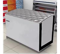 pellicola isolante raffreddamento Coperta isolante per congelatore color argento, larghezza 50 100 cm/copertura impermeabile per frigorifero, foglio di alluminio(A,W 100 CM L 210 CM)