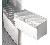 pellicola isolante raffreddamento Lunghezza 60 160 260 CM Copertura Isolante Per Frigoriferi, Coperta Isolante Termica Per Congelatore Posato, Copertura Superiore(W 80 CM L 140 CM)