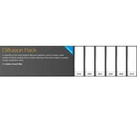 PELLICOLA KIT PACK FILTRO GELATINA CONVERSIONE DIFFUSIONE COSMETICO LEE FILTER