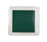 Pellicola magnetica di visualizzazione del campo 50x50mm foglio verde per esperimenti scientifici e rilevamento del modello del magnete (A)