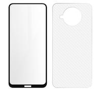 Pellicola Nokia X10 e X20 Fronte Vetro Temperato e Retro Flessibile Bordo Nero