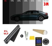 PELLICOLA OMOLOGATA ABG OSCURAMENTO VETRI AUTO 50cm SERIE 3M BLACK SHADE® HP 5%