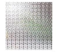 Pellicola Opaca per Finestre 50x100cm Privacy Bagno | Opacità totale, blocca sguardi esterni, per lascia passare luce, per ideale bagno, nessun residuo(B)