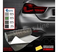 Pellicola oscuramento fari fanali APA TL/92.3-FP MEDIA 35% auto moto cm 50x125