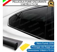 PELLICOLA OSCURANTE AUTO 3 METRI X 75 CM NERI PER AIXAM INNOVATION A721