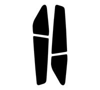 Pellicola Oscurante Per Fari Posteriori,Pellicola Opacizzante Autoadesiva - Adesivo Impermeabile Decorativo Per Personalizzazione Auto Veicoli Camion Viaggi Stradali