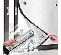 Pellicola oscurante per finestre, termoisolante con ventosa, ideale per camper, porte del garage e finestre del sottotetto