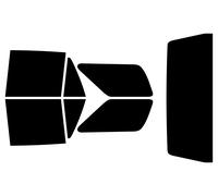 Pellicola Oscurante Vetri per Toyota 4runner 5 porte 2003-2009 5%-50%