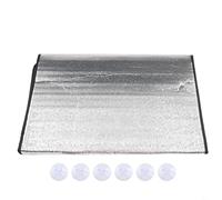 Pellicola parasole in alluminio protegge dalle radiazioni di calore e dalla luce solare (50 x 100 cm)