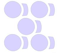 Pellicola per cruscotto moto CM1100 antiriflesso trasparente | Set da 5 pezzi, precisione personalizzata, installazione senza bolle, protezione di lunga durata, durevole