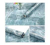 Pellicola Per Cucin Adesivo for piastrelle for ristrutturazione di mobili da cucina in marmo, resistente all'olio, carta da parati autoadesiva impermeabile(N07,3m X 55cm)
