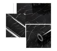 Pellicola Per Cucin Adesivo in marmo Pellicola da cucina resistente all'olio Stufa Carta da parati autoadesiva impermeabile Piastrelle for ristrutturazione di armadietti da bancone(A10,5m x 40cm)