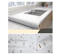 Pellicola Per Cucin Pellicola trasparente resistente all'olio da cucina, autoadesiva spessa, impermeabile, for controsoffitto, mobili, carta da parati in marmo, adesivi for arredo bagno(A6,60CMX100CM)